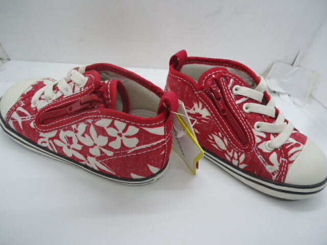★(37)CONVERSE BABY ALL STAR N ALOHASHIRTS Z 7CK167 RED 14cm 。
