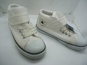 (21)CONVERSE child all star n streetpad v-1 mid 3ck888 whitE B