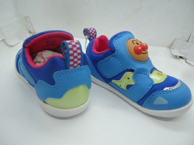 ★MOONSTAR BABYSHOES アンパンマン APM B25 BLUE。