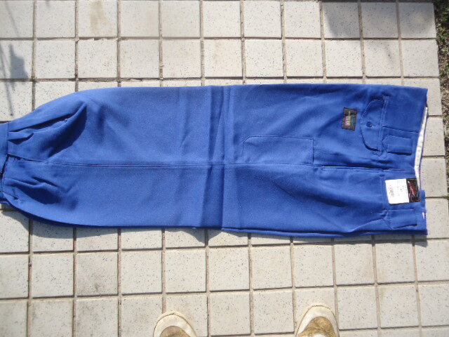 Rakuten - ★一匹狼！ワンタックニッカズボン NO-35109 ブルー(C-10)。