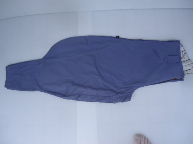 ★巨龍 ロングとび NO-779-1 綿100％ ブルーグレー 85cm。