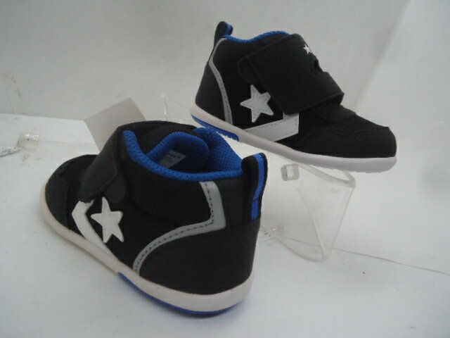 ★CONVERSE FIRST STAR BABYシューズ MINI NO-RS2 BLCK/WHT。