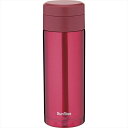 サンライズ 真空二重携帯マグボトル350mL レッド SR-...