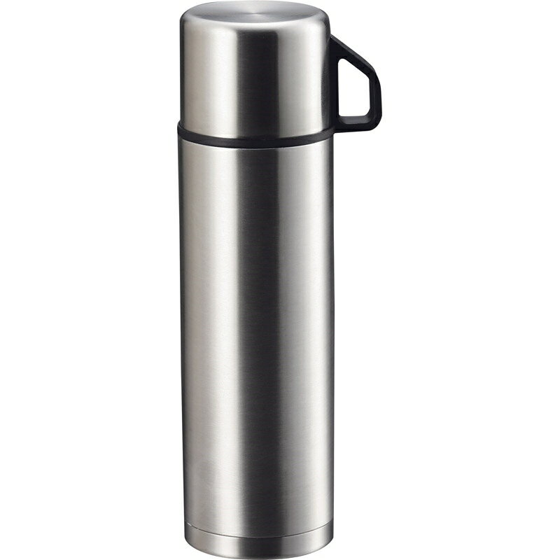 スタイルベーシック ダブルステンレスボトル500 H-6826【アウトドア 水筒 まほうびん ステンレス 480ml コップ付き レジャー スポーツ 学生 オフィス 持ち歩き おしゃれ こども かわいい シンプル】[tr]