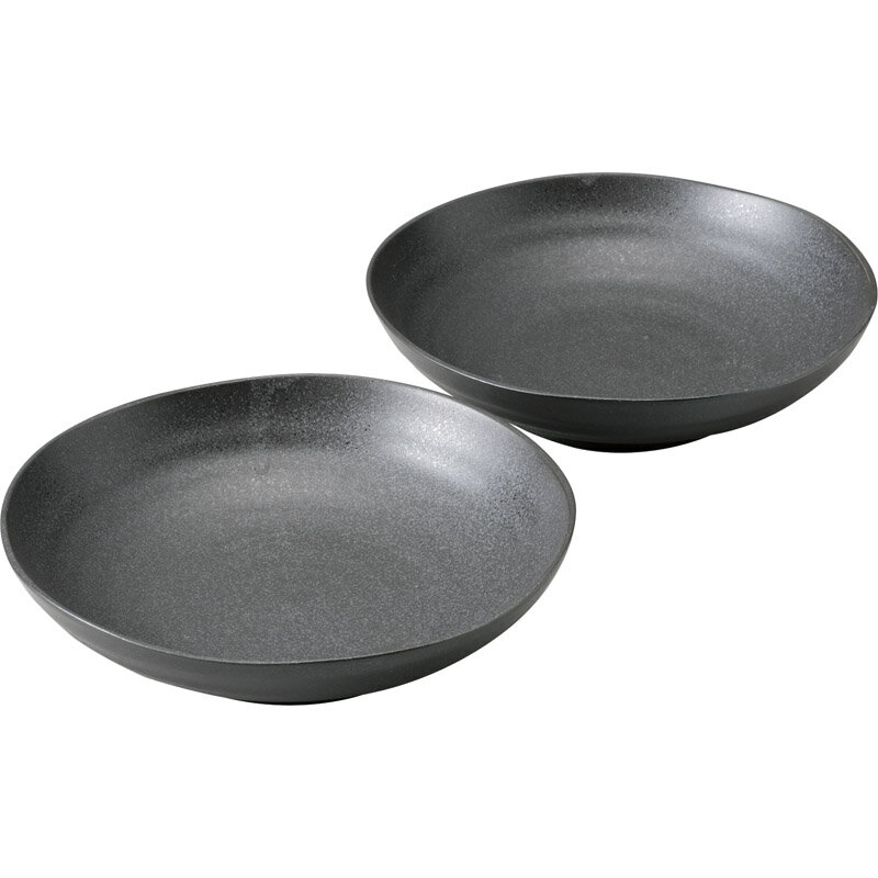 使い易い深皿・カレー皿兼用皿2枚組 270711[tr]