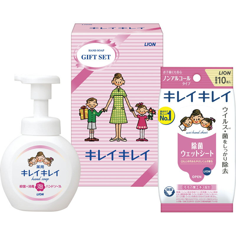 ライオン キレイキレイ ギフトセット LKG-6A【ハンドソープギフト 引越し 挨拶 引っ越し 引っ越し祝い LIONS 粗品 法要 香典返し 粗供養 粗品 引っ越し内祝い】[zk]