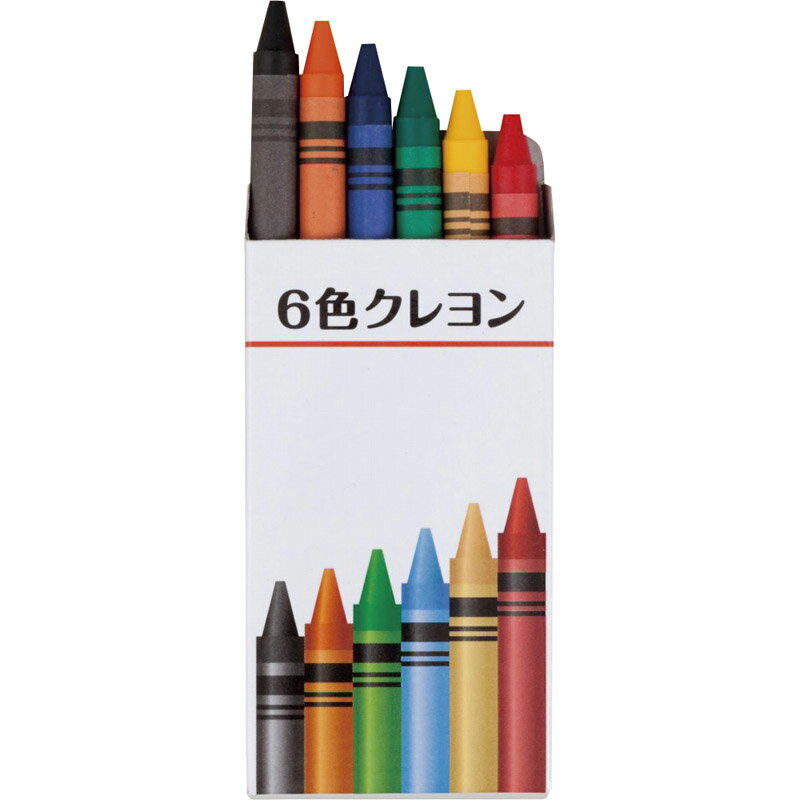 6色クレヨン SC-0601[tr]