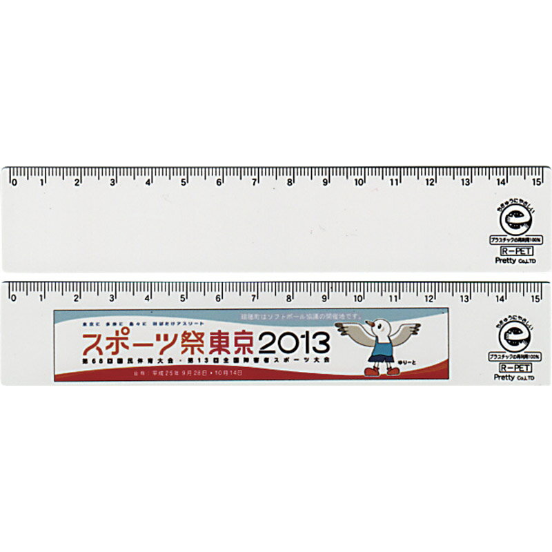 エコ・直定規15cm ECN-15[tr]