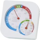 【在庫あり 送料無料】ライフチェックメーター（温湿度計） 6023[zk]【温度計 アナログ インテリア 湿度計 かべかけ …