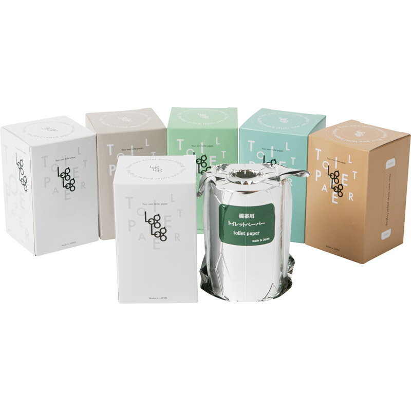 10年保証備蓄用トイレットペーパー ログログ 【単品/色指定不可】 MST-201[tr]