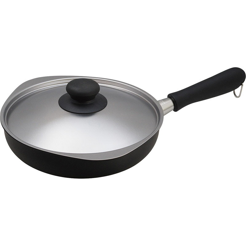 柳　宗理 マグマプレート鉄フライパン22cm蓋付[tr]