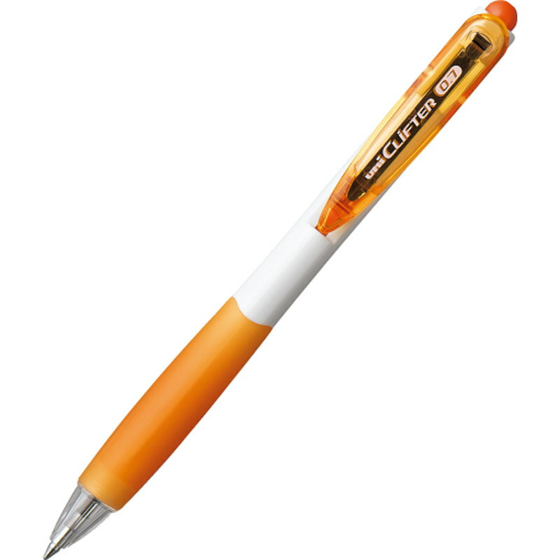 三菱 クリフター ボールペン 白オレンジ SN11807NW4[tr]