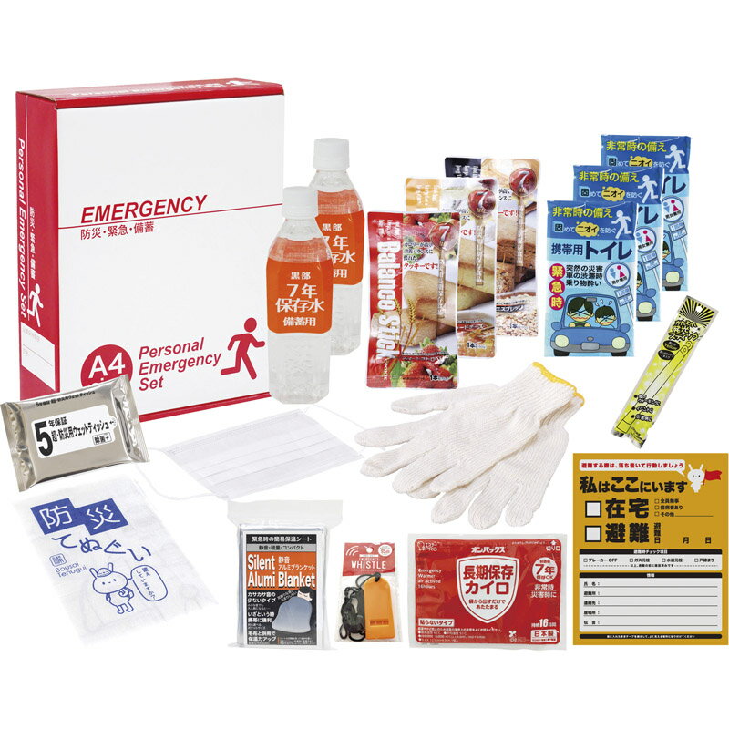 1DAY災害対策17点セット EP-40[tr] 名入れ可