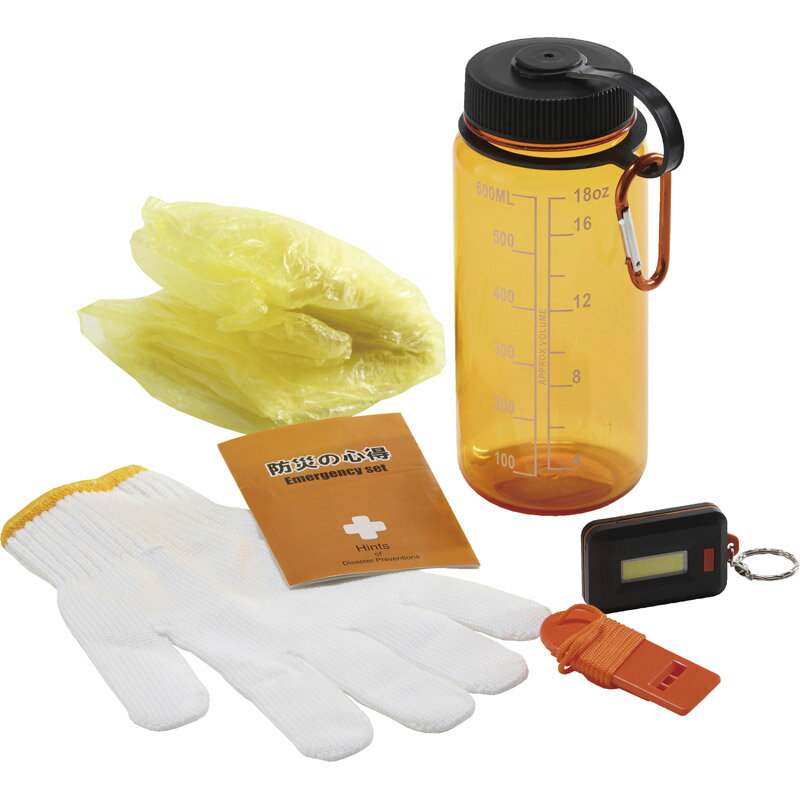 防災ボトル7点セット 7324[tr] 名入れ可