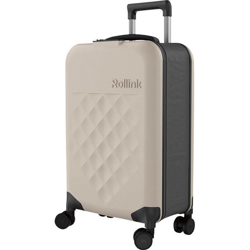 ローリンク 折りたためるスーツケース4輪タイプ ウォームグレー 7073[tr]