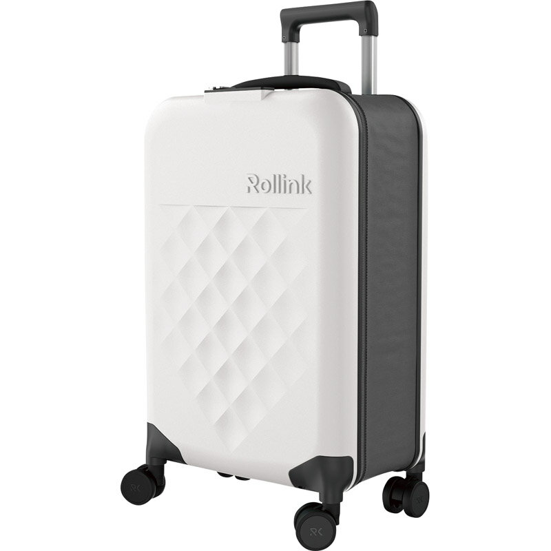 ローリンク 折りたためるスーツケース4輪タイプ ホワイト 2293[tr]