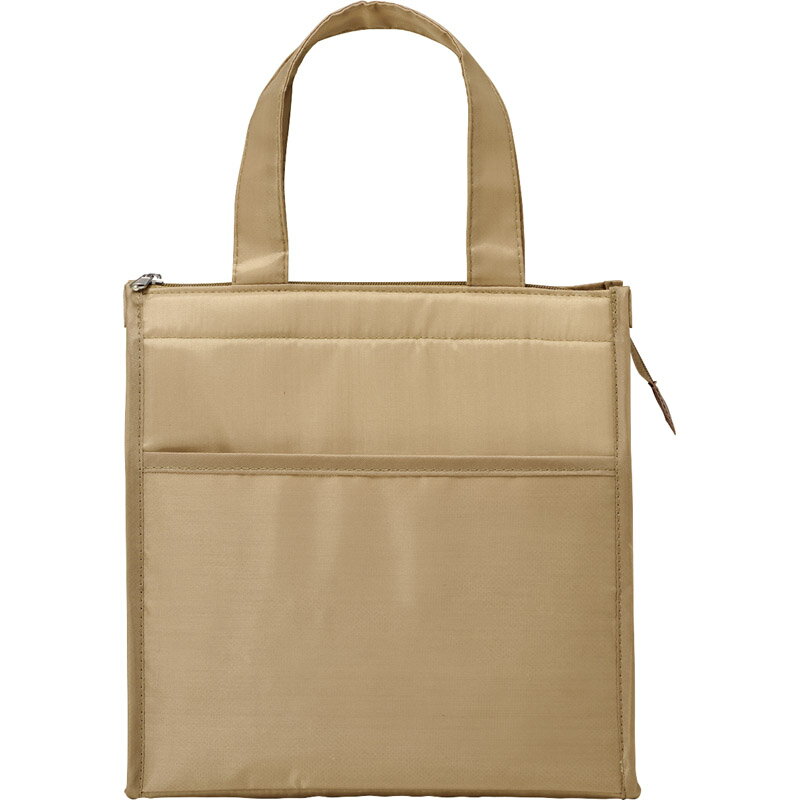 スクエア保冷温バッグ ブラウン E3741[tr] 名入れ可