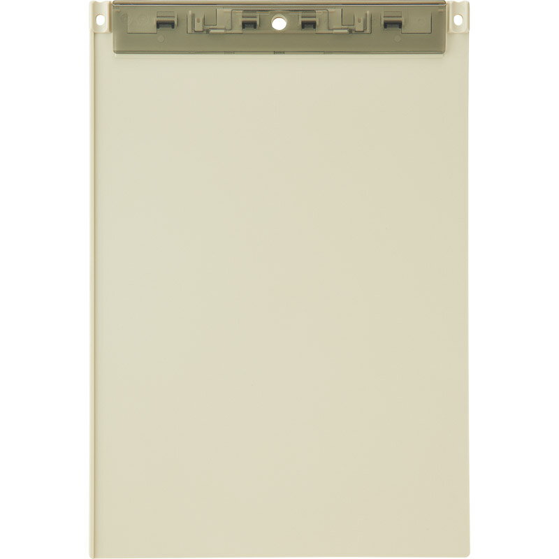 リヒトラブ 超薄型クリップボード(抗菌) アイボリー A2067-14
