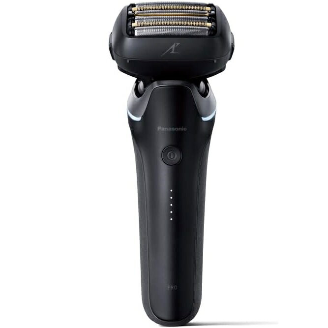 送料無料 パナソニック Panasonic メンズシェーバー LAMDASH(ラムダッシュ)PRO 6枚刃 ポーチ付 クラフトブラック ES-L650D-K [...