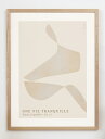 CARO CARO PRINTS | Minimalist Art Print (ABST-26) | アートプリント/アートポスター (50x70cm) 北欧 アブストラクト