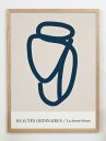 CARO CARO PRINTS | Abstract Blue Art Print (GMTC-4101) | アートプリント/アートポスター (30x40c...