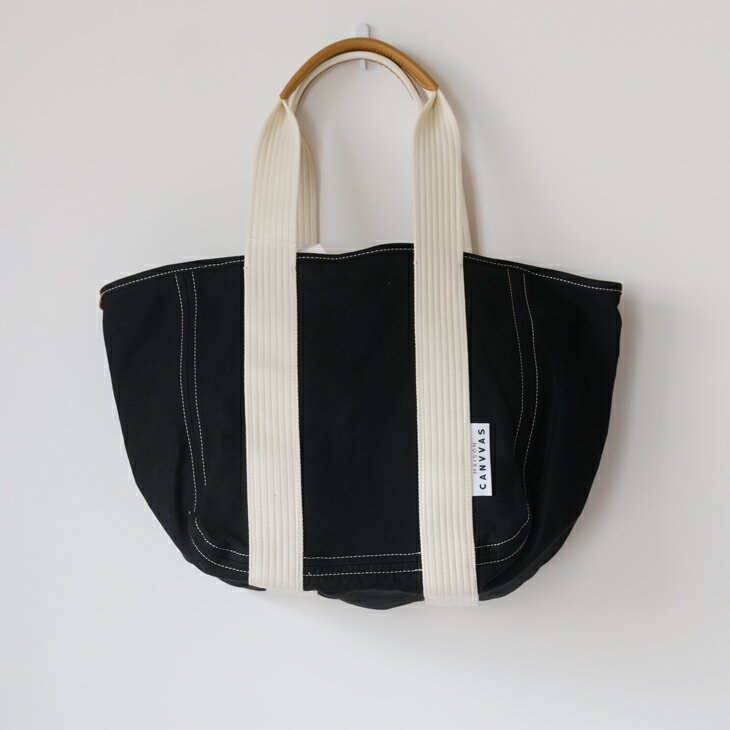 yēׁzMAISON CANVVAS (]LoX) | CANVAS Tote M (black) |  obO nhobO U[ 