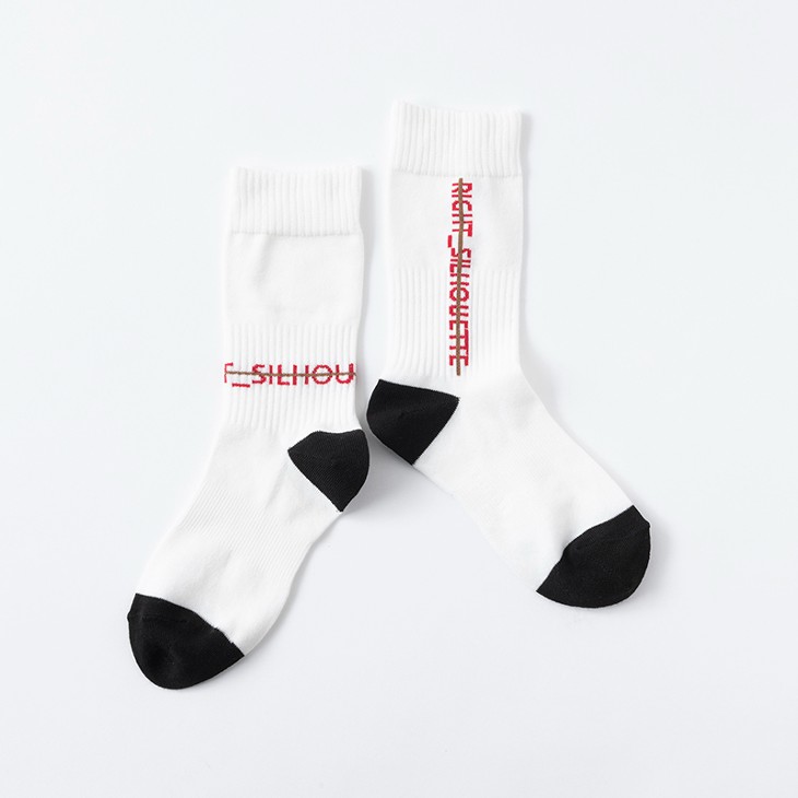 トリコテ 靴下 レディース TRICOTE (トリコテ) | SILHOUETTE SOCKS (white) | 靴下 ソックス シンプル お洒落