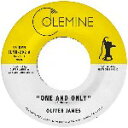 【SALE セール】OLIVER JAMES / ONE AND ONLY (LTD / OPAQUE YELLOW VINYL) (7