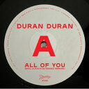 DURAN DURAN / ALL OF YOU (EROL ALKAN'S EXTENDED REWORK) (12
