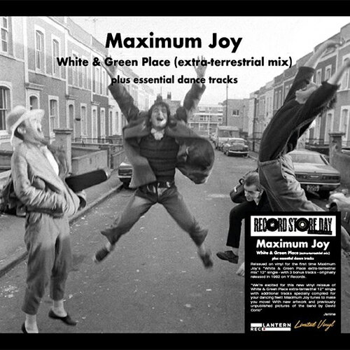 MAXIMUM JOY / WHITE & GREEN PLACE (EXTRA-TERRESTRIAL MIX) PLUS ESSENTIAL DANCE TRACKS (12