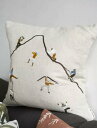FINE LITTLE DAY | MOUNTAIN CLIMBERS EMBROIDERED CUSHION COVER (no.1669) | NbVJo[ k hJ
