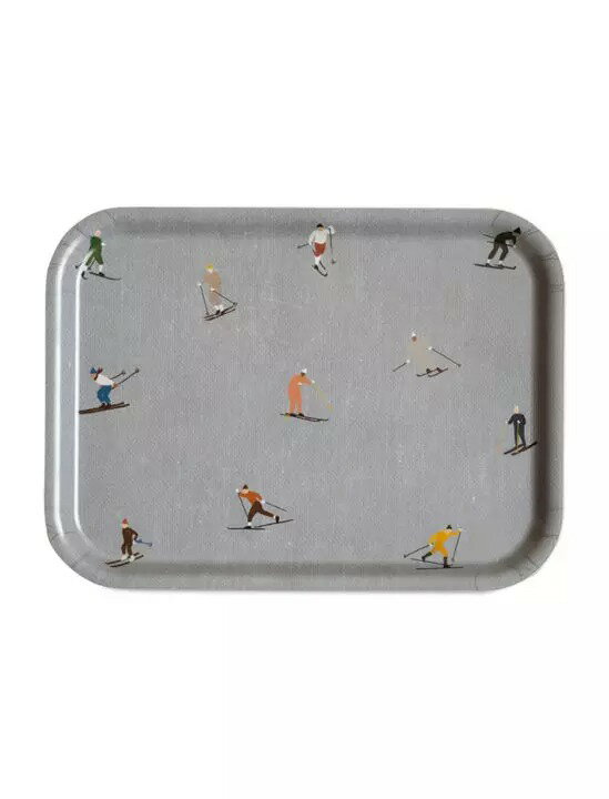FINE LITTLE DAY | SKIERS SMALL TRAY (TR-SKI2720) | 角トレイ小 北欧 スウェーデン