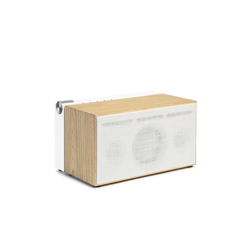 【SALE セール】LA BOITE CONCEPT | PR/01 Alu SPEAKER (oak/white)｜Hi-Fi Bluetoothスピーカー ラ・ボワットコンセプト