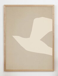 CARO CARO PRINTS | Abstract Bird Art Print (ABST-06) | アートプリント/アートポスター (50x70cm) 北欧 アブストラクト