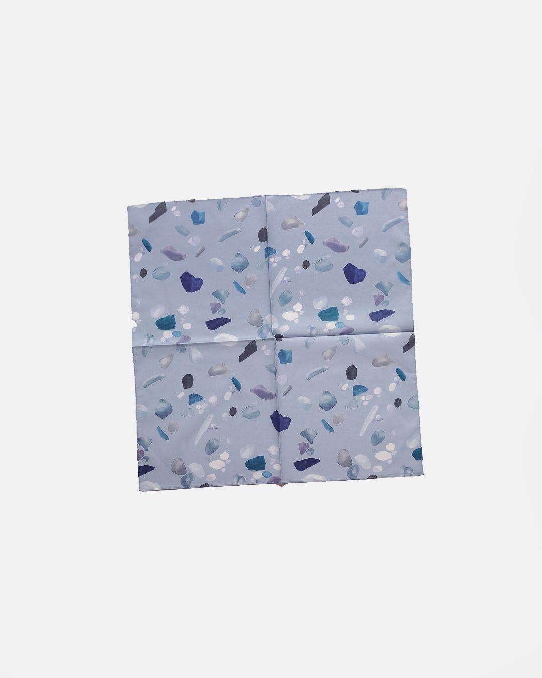 otsukiyumi | Handkerchief Stone ice (blue) | ハンカチクロス おしゃれ ギフト お出かけ