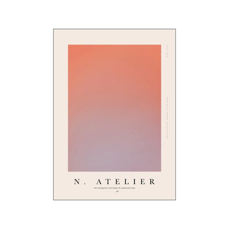 N. Atelier | Poster & Frame 001 | A5 ȥץ/ȥݥ ̲ ǥޡ ᡼̵