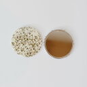 otsukiyumi | compact mirror (clover pale yellow) | コンパクトミラー 手鏡 携帯ミラー 水彩 かわいい ギフト...