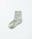 【SALE セール】TRICOTE (トリコテ) | カラータオルソックス (yellow) | 靴下 お洒落 シンプル(4)