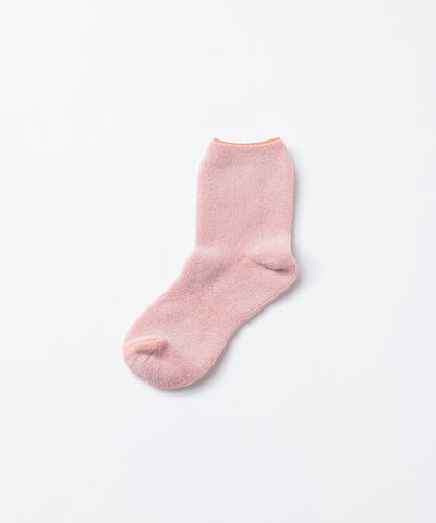 トリコテ 靴下 レディース 【SALE セール】TRICOTE (トリコテ) | カラータオルソックス (pink) | 靴下 お洒落 シンプル