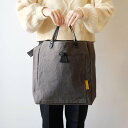 MAISON CANVVAS (]LoX) | PARA COTTON tote&shoulder (dark gray) |  obO g[gobO