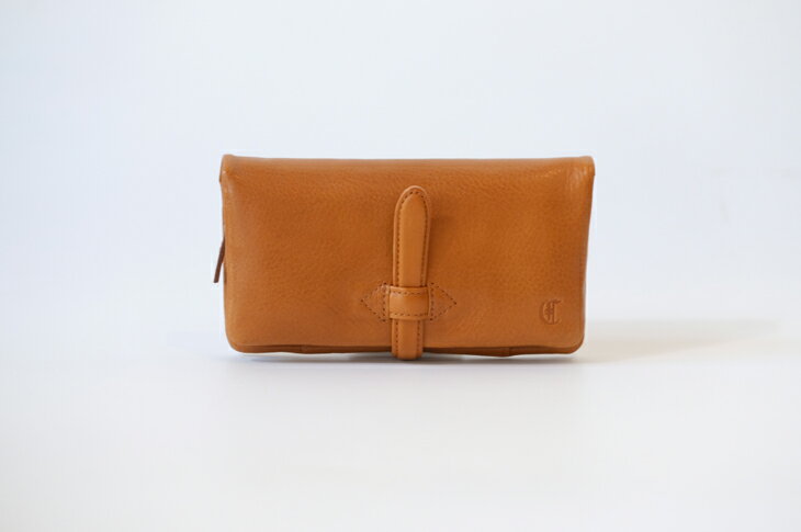 CLEDRAN (クレドラン) | ADORE WALLET L (camel) | 送料無料 財布 ウォレット