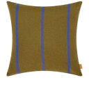 ferm LIVING (t@[rO) | GRAND CUSHION (olive/bright blue) | NbV  k CeA