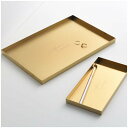 FOOKYOU | Gold Stainless Steel Tray (rectangle/large) | S[hXeXgC  ANTT[ ϕi