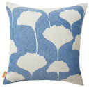 BRITA SWEDEN | GINKO (indigo) | クッションカバー | 50x50cm 北欧 おしゃれ ギフト プレゼント 贈り物