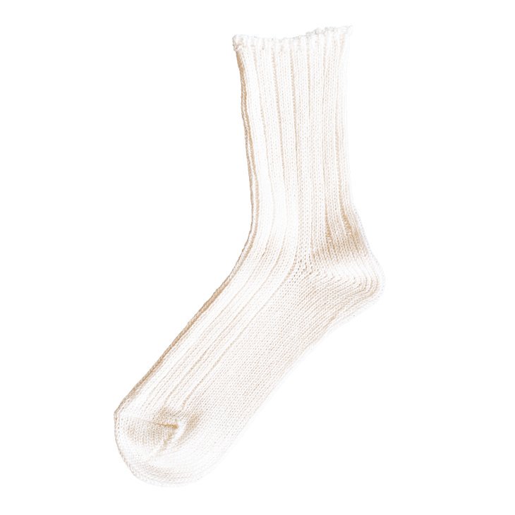 Homie (ۥߡ) | French Linen Rib Socks (off) |  å İ ޯ ۥߡ  Ĳ ǥ  襤  ե ץ ͥ ݥꥨƥ ݥꥦ쥿 off  ۥ磻 white  