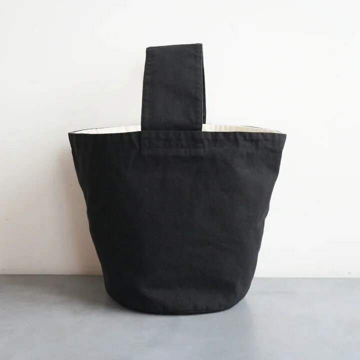 POUTO (|Eg) | CANVAS BUCKET BAG MEDIUM (black) | g[gobO  @Vv LoX nh oPc^ [@ړI|Pbg ubN 