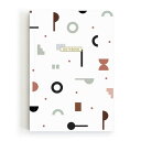 MICUSH NOTEBOOK - SHAPES OF ITALY A5 ノートブック 100 lined sheets 北欧 インテリア おしゃれ