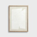 NOUROM | ODD SQUARES, WHITE & BEIGE #3 | アートプリント/ポスター (50x70cm) 北欧 ミニマル インテリア おしゃれ