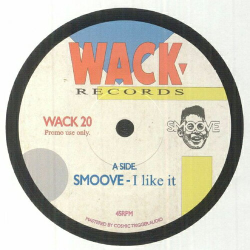 SMOOVE / I LIKE IT c/w DJP / VAPORS (7") スムーヴ レコード アナログ シングル