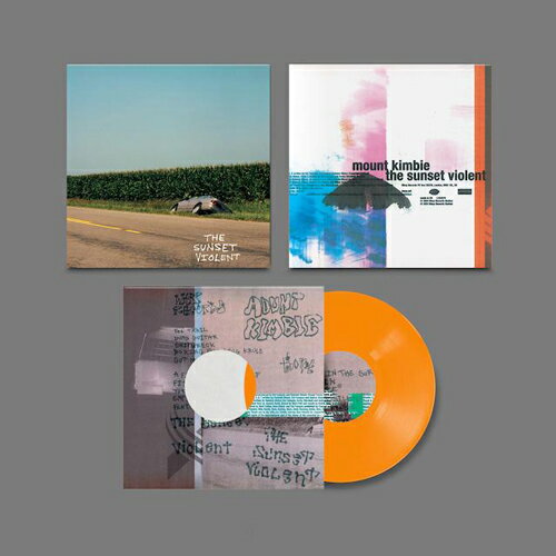 MOUNT KIMBIE / THE SUNSET VIOLENT (LTD / ORANGE VINYL / 帯付き) (LP) マウント キンビー レコード アナログ